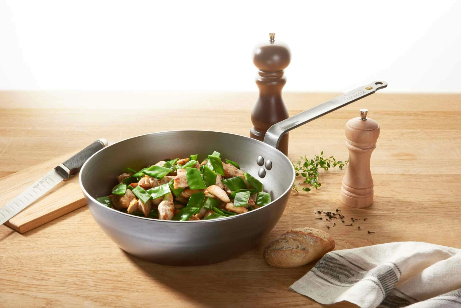 De Buyer Mineral B Country Bratpfanne, 32 Cm 4 De Buyer Mineral B Country Bratpfanne, 32 Cm – Bild 2