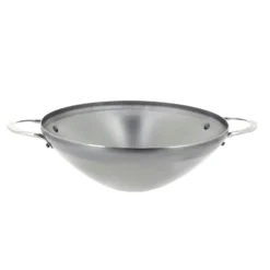 De Buyer Mineral B Wok Pan Ø32 Cm With 2 Handles