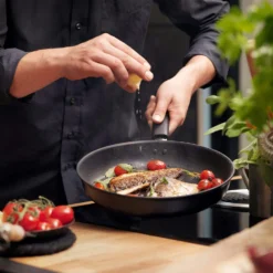 Fiskars Hard Face Bratpfanne, 28 Cm -Deutschland Koch Magier Verkaufs-Shop fiskars hard face bratpfanne 17