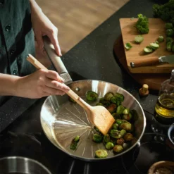 Fiskars Norden Bratpfanne Unbeschichtet Edelstahl, 28 Cm -Deutschland Koch Magier Verkaufs-Shop fiskars norden frying pan uncoated stainless steel 12