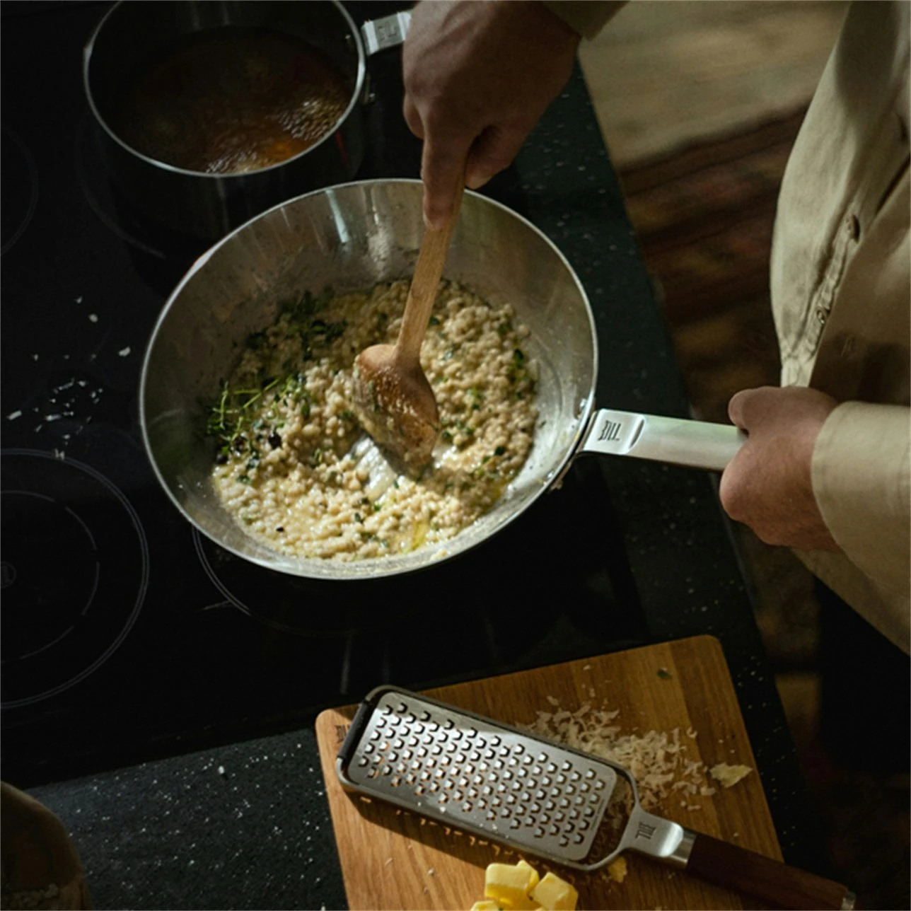 Fiskars Norden Wok Pan Uncoated Stainless Steel, 28 Cm 8 Fiskars Norden Wok Pan Uncoated Stainless Steel, 28 Cm – Bild 6