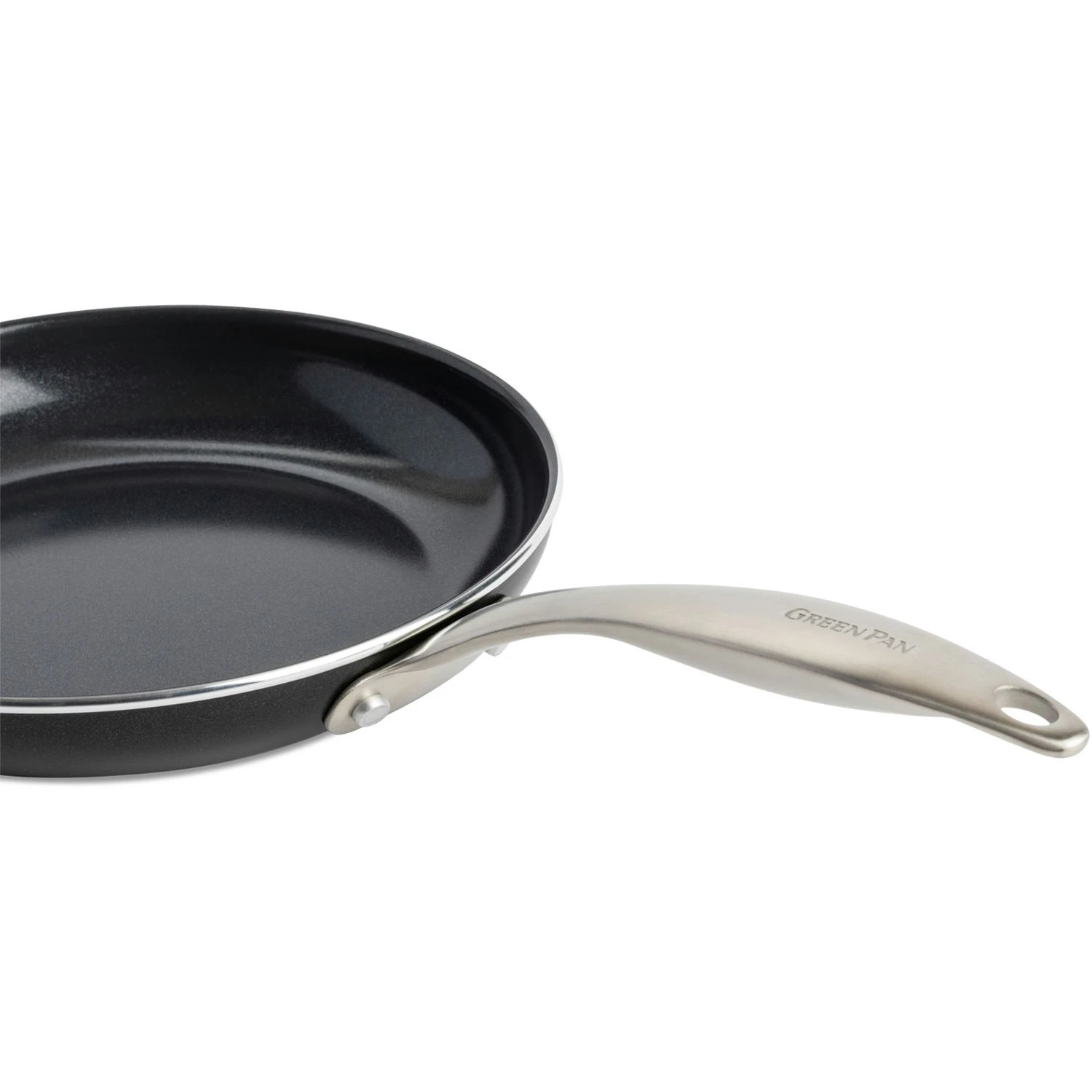 Greenpan Royal Bratpfanne Schwarz, 24 Cm 4 Greenpan Royal Bratpfanne Schwarz, 24 Cm – Bild 2