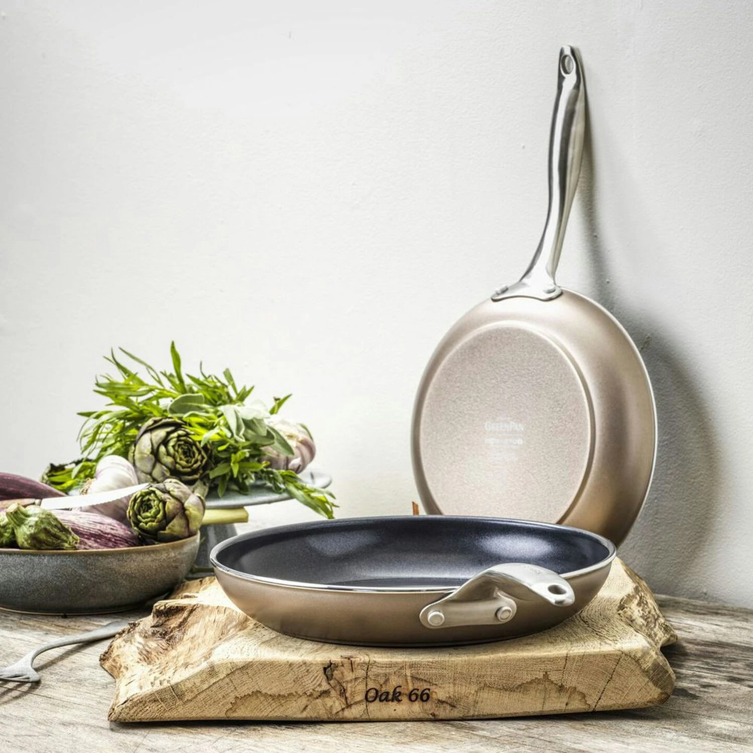 Greenpan Royal Bratpfanne 2 Teile, Bronzefarben 6 Greenpan Royal Bratpfanne 2 Teile, Bronzefarben – Bild 4