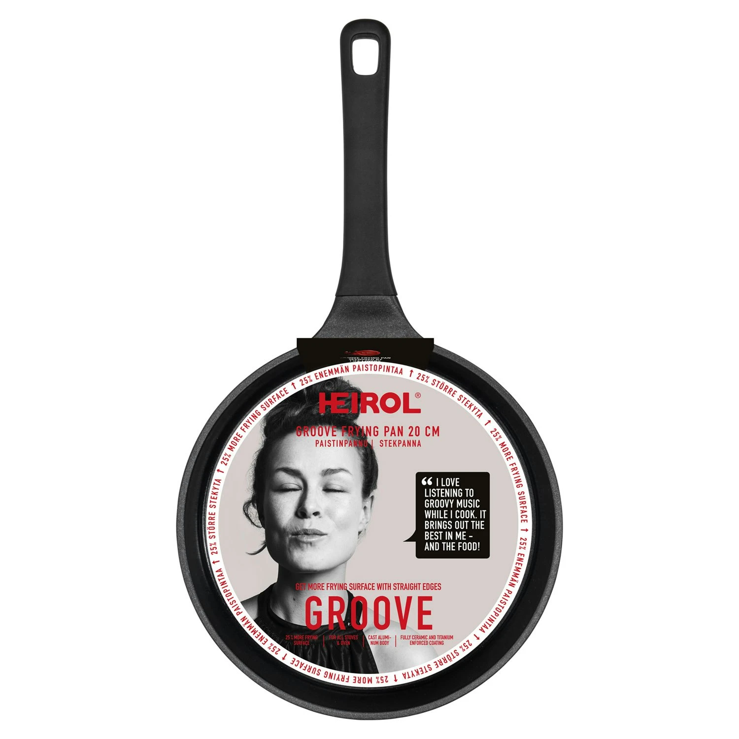 Heirol Groove Bratpfanne 20 Cm 5 Heirol Groove Bratpfanne 20 Cm – Bild 3