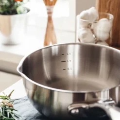 Heirol Steely Classic Kasserolle / Sauteuse 20 Cm -Deutschland Koch Magier Verkaufs-Shop heirol steely sauce stainless steel saucepan 2