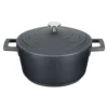 Kitchen Craft MasterClass Kasserolle Schwarz, 2,5 L 1 Kitchen Craft MasterClass Kasserolle Schwarz, 2,5 L -Deutschland Koch Magier Verkaufs-Shop kitchen craft masterclass casserole black 1