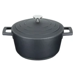 Kitchen Craft MasterClass Kasserolle Schwarz, 2,5 L