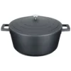 Kitchen Craft MasterClass Kasserolle Schwarz, 5 L 1 Kitchen Craft MasterClass Kasserolle Schwarz, 5 L -Deutschland Koch Magier Verkaufs-Shop kitchen craft masterclass casserole black 13