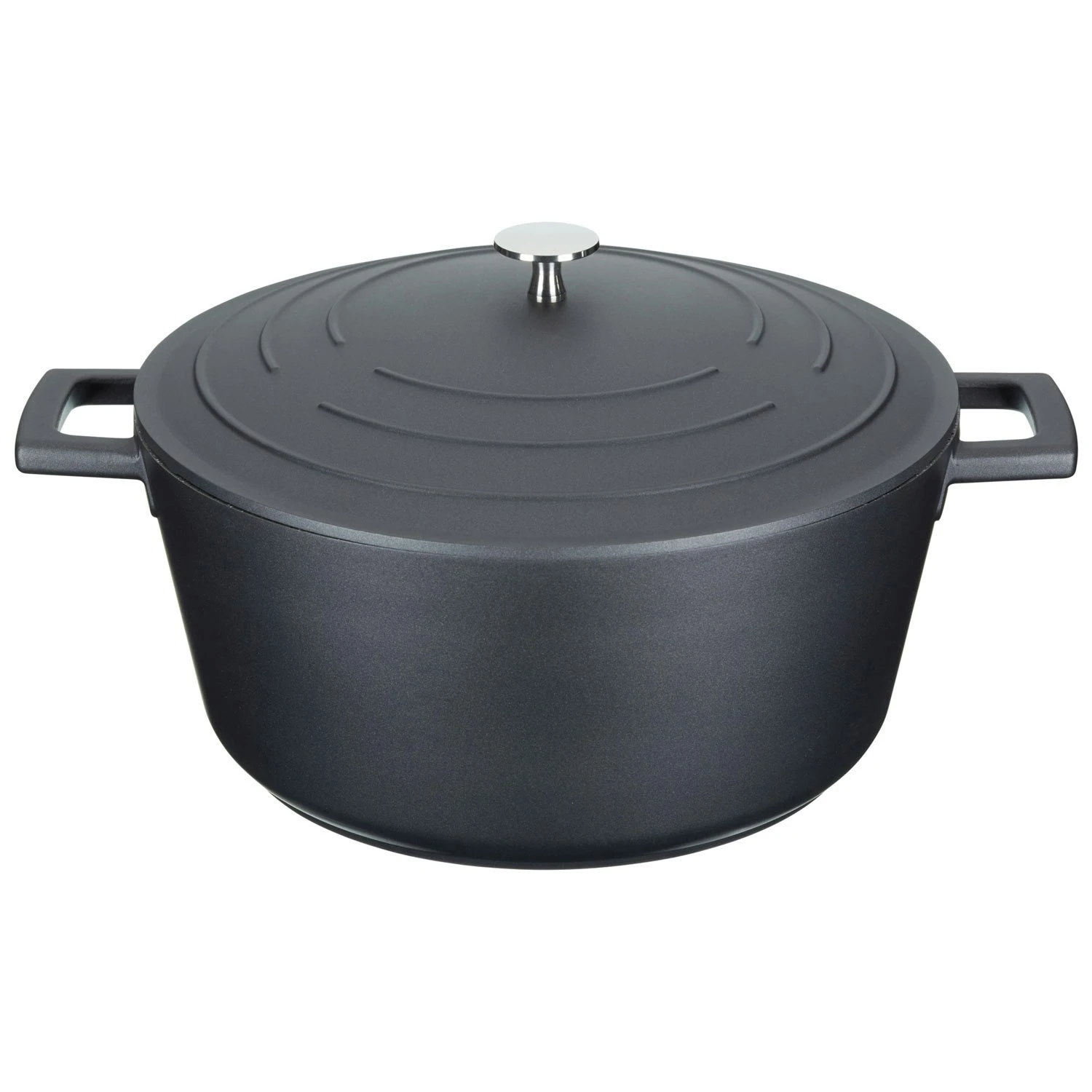 Kitchen Craft MasterClass Kasserolle Schwarz, 5 L 3 Kitchen Craft MasterClass Kasserolle Schwarz, 5 L