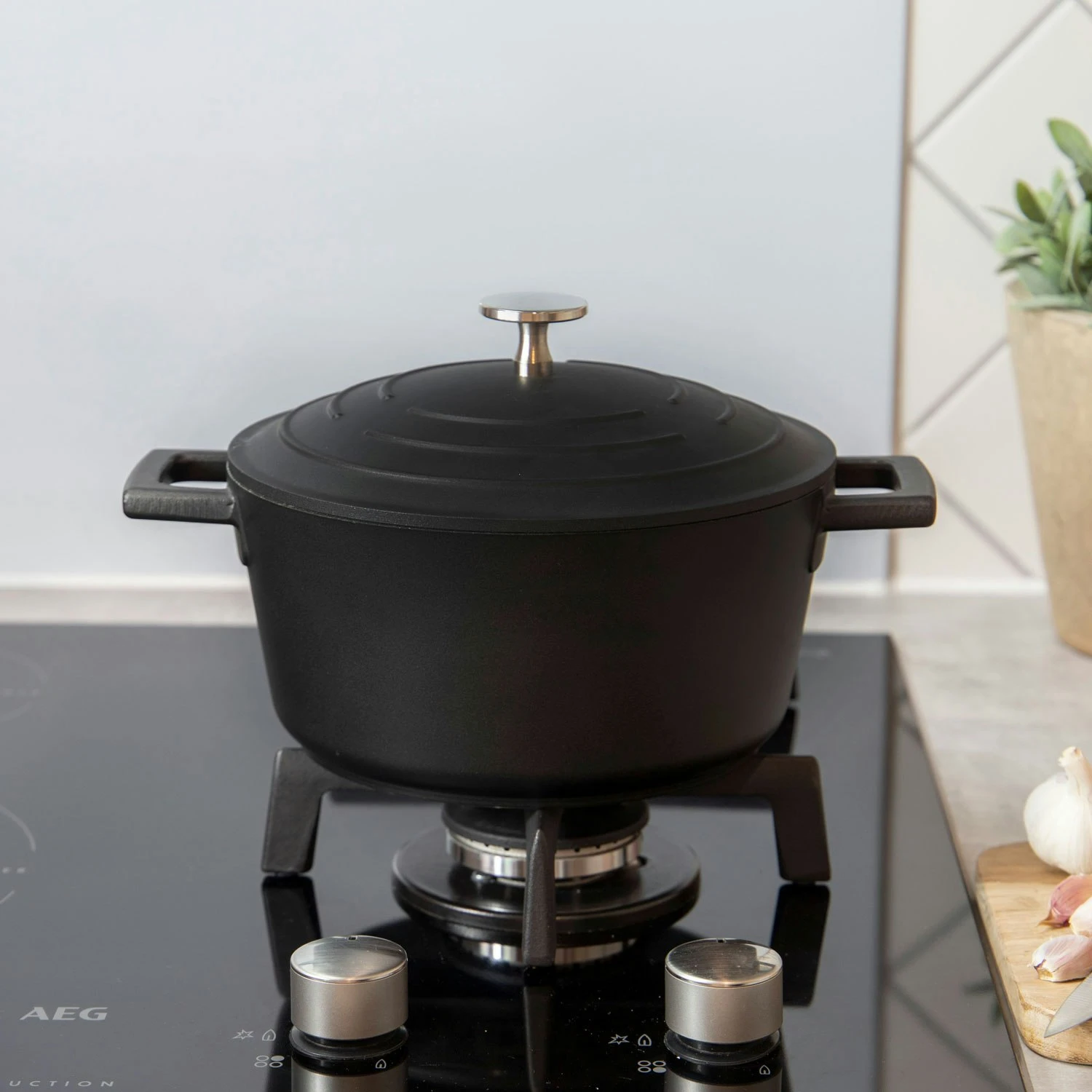 Kitchen Craft MasterClass Kasserolle Schwarz, 2,5 L 5 Kitchen Craft MasterClass Kasserolle Schwarz, 2,5 L – Bild 3