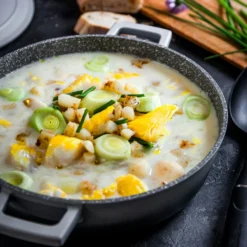 Kitchen Craft MasterClass Niedrige Kasserolle 4 L, Grau -Deutschland Koch Magier Verkaufs-Shop kitchen craft masterclass low casserole 4 l 12