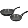 Kitchen Craft Master Class Bratpfanne 2 Teile, 20 Cm & 28 Cm -Deutschland Koch Magier Verkaufs-Shop kitchen craft masterclass recycled cantopan non stick frypan set 0