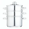 Kitchen Craft Three Tier Dampfgarer, 4 Teile, 22 Cm 1 Kitchen Craft Three Tier Dampfgarer, 4 Teile, 22 Cm -Deutschland Koch Magier Verkaufs-Shop kitchen craft three tier 13