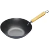 Kitchen Craft World Of Flavours Wok-Pfanne 25 Cm 2 Kitchen Craft World Of Flavours Wok-Pfanne 25 Cm -Deutschland Koch Magier Verkaufs-Shop kitchen craft worldofflavours wood hand steel nonstick wok 25cm 0