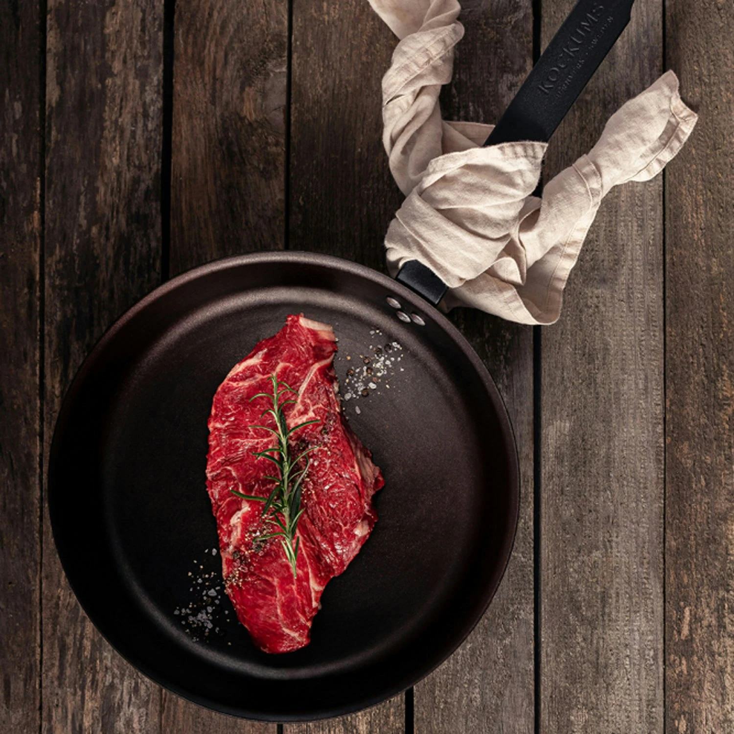 Kockums Jernverk Bratpfanne Karbonstahl, 30 Cm 6 Kockums Jernverk Bratpfanne Karbonstahl, 30 Cm – Bild 4