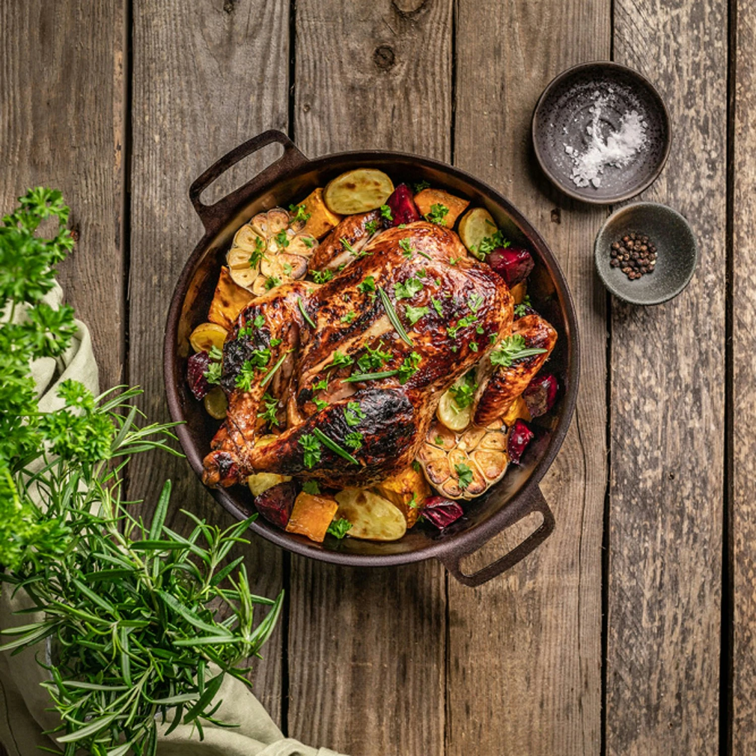 Kockums Jernverk Bratpfanne / Pastetenform, 30 Cm 5 Kockums Jernverk Bratpfanne / Pastetenform, 30 Cm – Bild 3