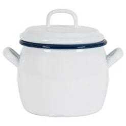 Kockums Jernverk Topf 0,7 L, Weiß