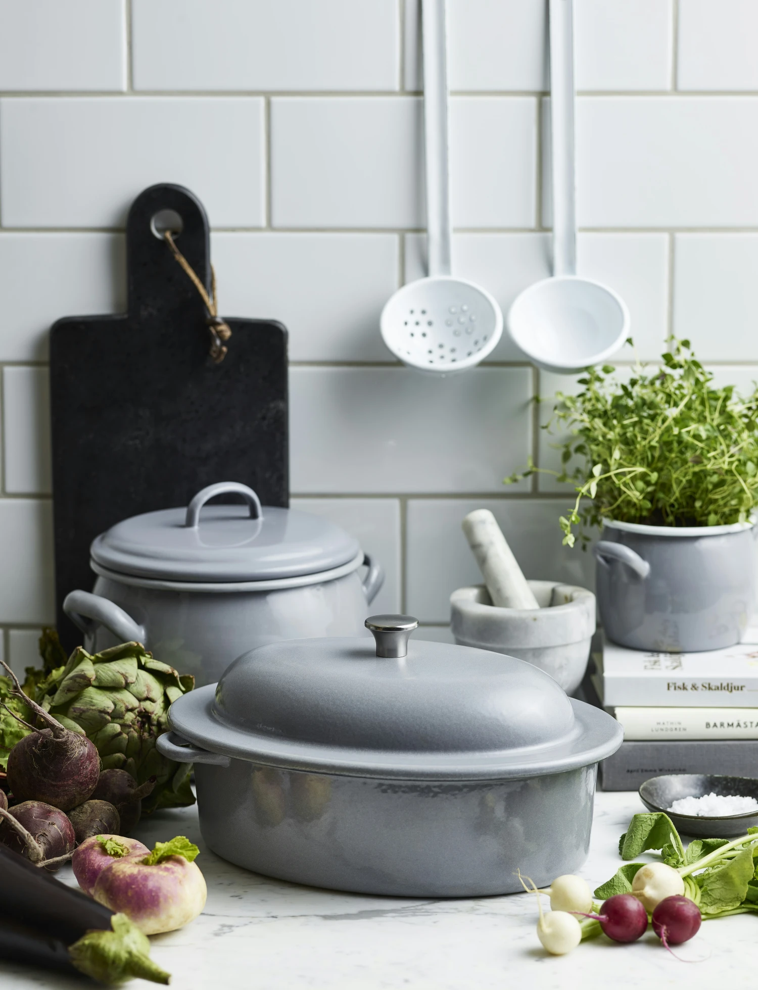 Kockums Jernverk Topf 0,7 L, Grau 5 Kockums Jernverk Topf 0,7 L, Grau – Bild 3