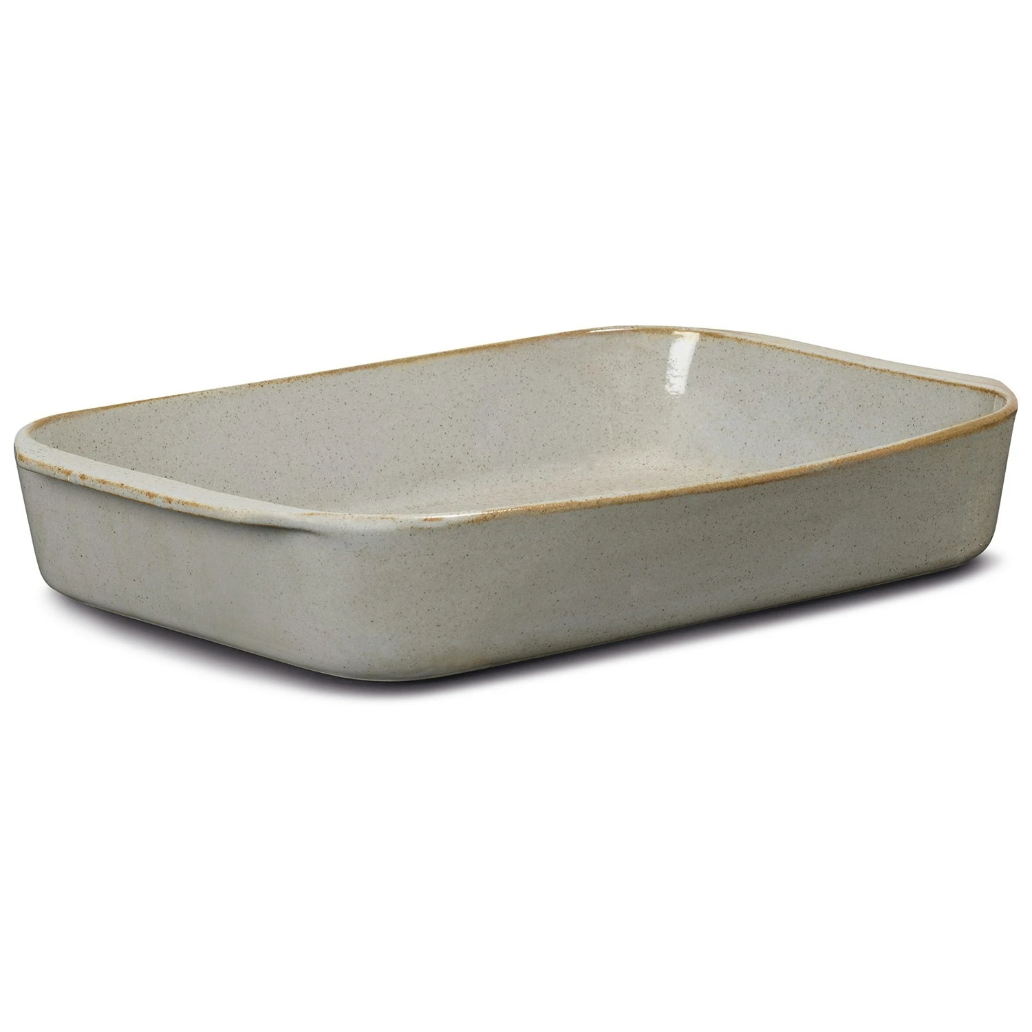 Lyngby Porcelæn Dan-Ild Ofenform Sand, 41x26 Cm 3 Lyngby Porcelæn Dan-Ild Ofenform Sand, 41x26 Cm