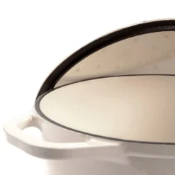 Gusseisentopf, Creme -Deutschland Koch Magier Verkaufs-Shop mareld cast iron pot 7