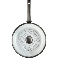 Meyer Earth Pan Bratpfanne Mit Deckel 28 Cm -Deutschland Koch Magier Verkaufs-Shop meyer earthpan frying pan with lid 28cm 3