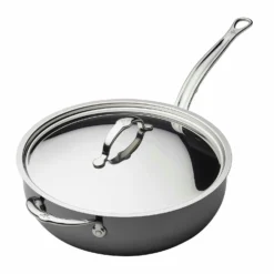 Meyer Hestan NanoBond Pfanne Mit Deckel, 28 Cm/4,7 L