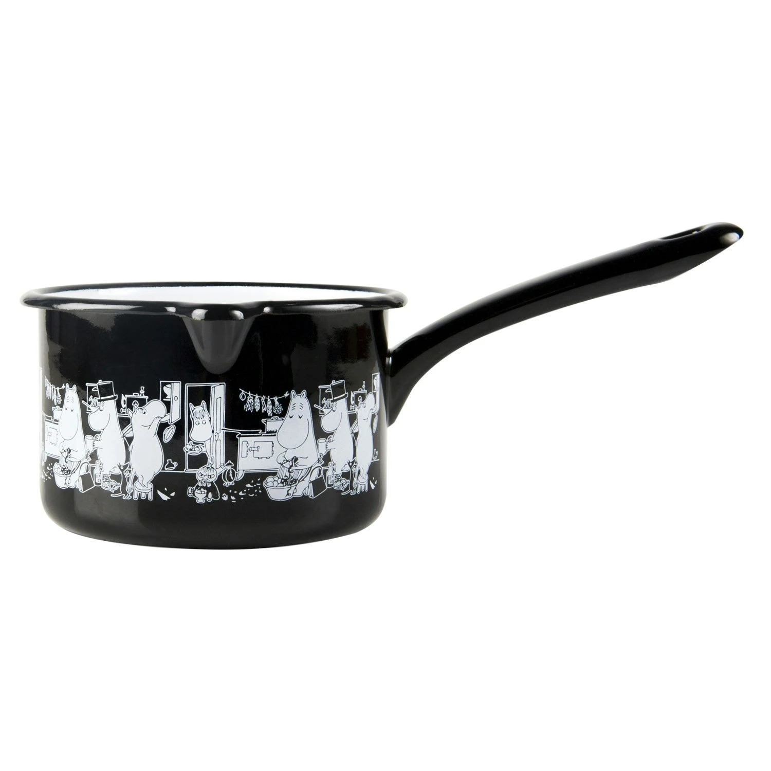 Muurla Enamel Sauce Pan, 80 Cl 3 Muurla Enamel Sauce Pan, 80 Cl