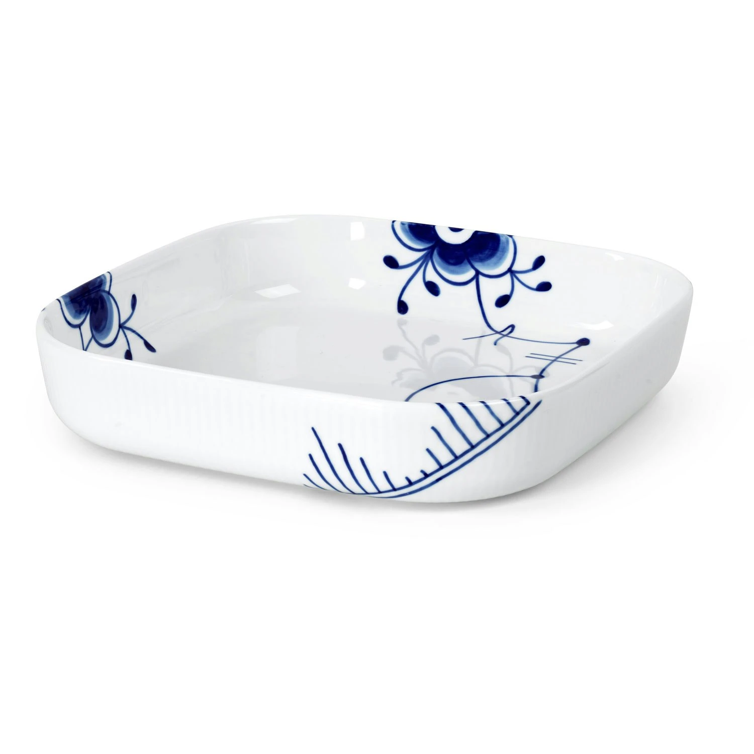 Royal Copenhagen Blue Fluted Mega Ofenform, 25x25 Cm 3 Royal Copenhagen Blue Fluted Mega Ofenform, 25x25 Cm