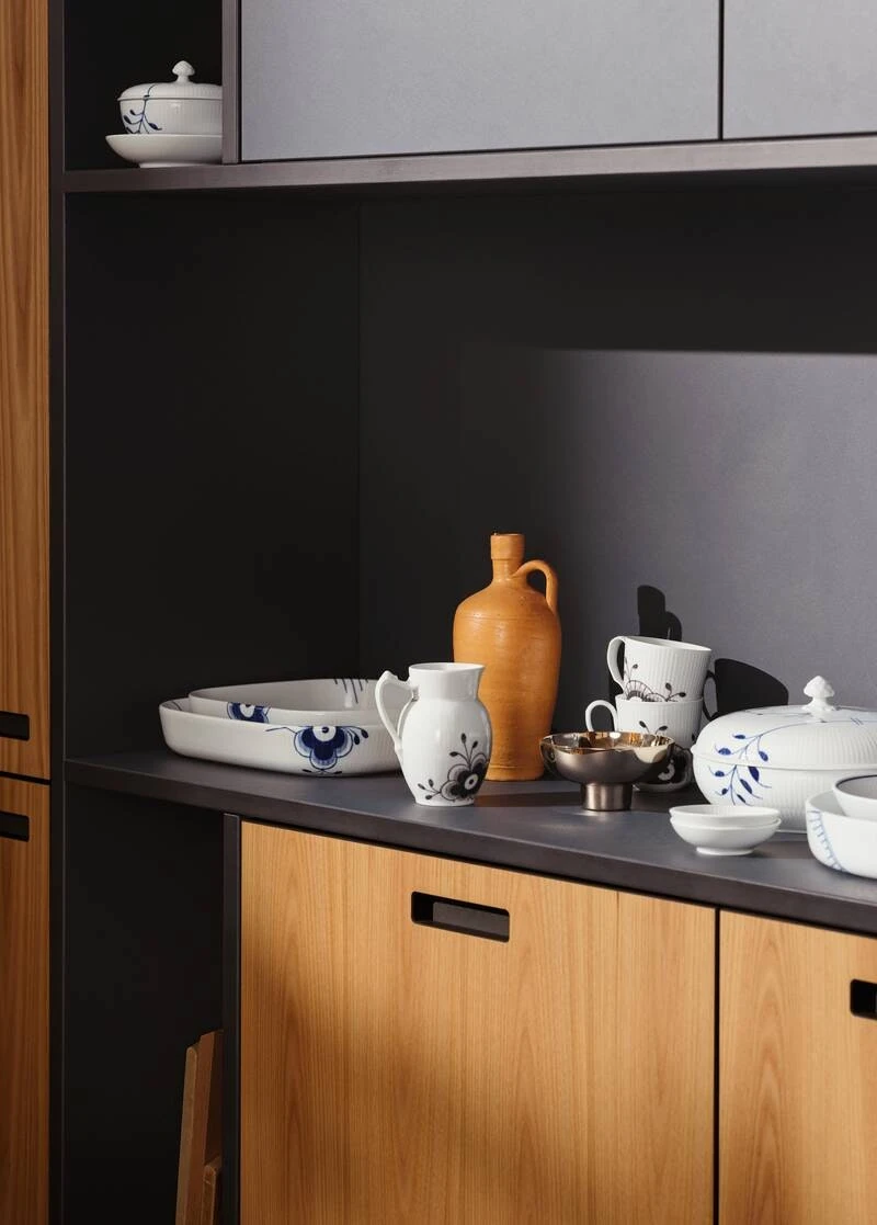 Royal Copenhagen Blue Fluted Mega Ofenform, 25x25 Cm 5 Royal Copenhagen Blue Fluted Mega Ofenform, 25x25 Cm – Bild 3