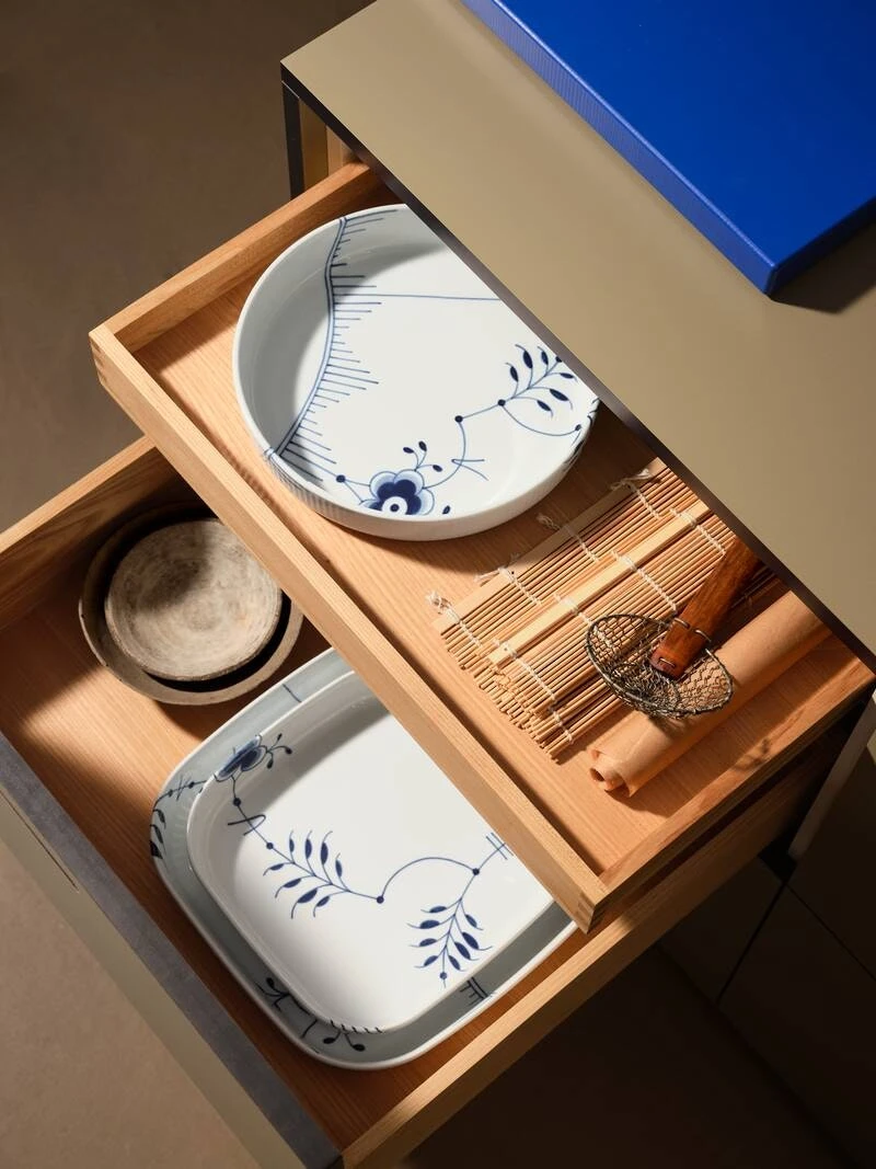 Royal Copenhagen Blue Fluted Mega Ofenform, 25x25 Cm 6 Royal Copenhagen Blue Fluted Mega Ofenform, 25x25 Cm – Bild 4