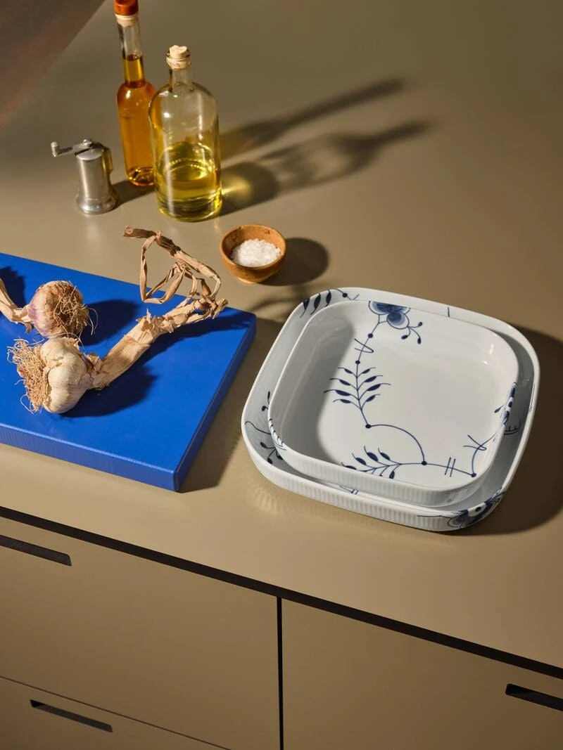 Royal Copenhagen Blue Fluted Mega Ofenform, 25x25 Cm 8 Royal Copenhagen Blue Fluted Mega Ofenform, 25x25 Cm – Bild 6