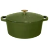 Gusseisentopf 4,4 L, Grün -Deutschland Koch Magier Verkaufs-Shop sabor cast iron pot 44 l 26