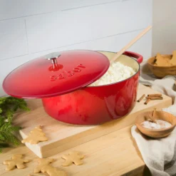 Gusseisentopf 9,5 L, Rot 6 Gusseisentopf 9,5 L, Rot -Deutschland Koch Magier Verkaufs-Shop sabor cast iron pot 95 l 2