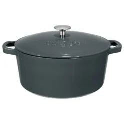 Gusseisentopf 6,7 L, Grau