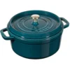 Staub Kokotte Rund 28 Cm 6,7 L, Benzinblau 1 Staub Kokotte Rund 28 Cm 6,7 L, Benzinblau -Deutschland Koch Magier Verkaufs-Shop staub la mer rund gryta 24 cm petroleum bla 38 l 0