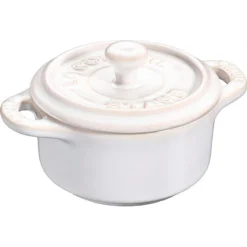Staub Topfset Mini Ø10 4-er Set, Ivory White 7 Staub Topfset Mini Ø10 4-er Set, Ivory White -Deutschland Koch Magier Verkaufs-Shop staub mini cocotte gryt set 4st ivory white 10cm 4