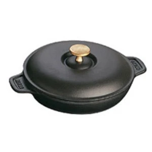 Staub Round Hot Plate, Black 3 Staub Round Hot Plate, Black