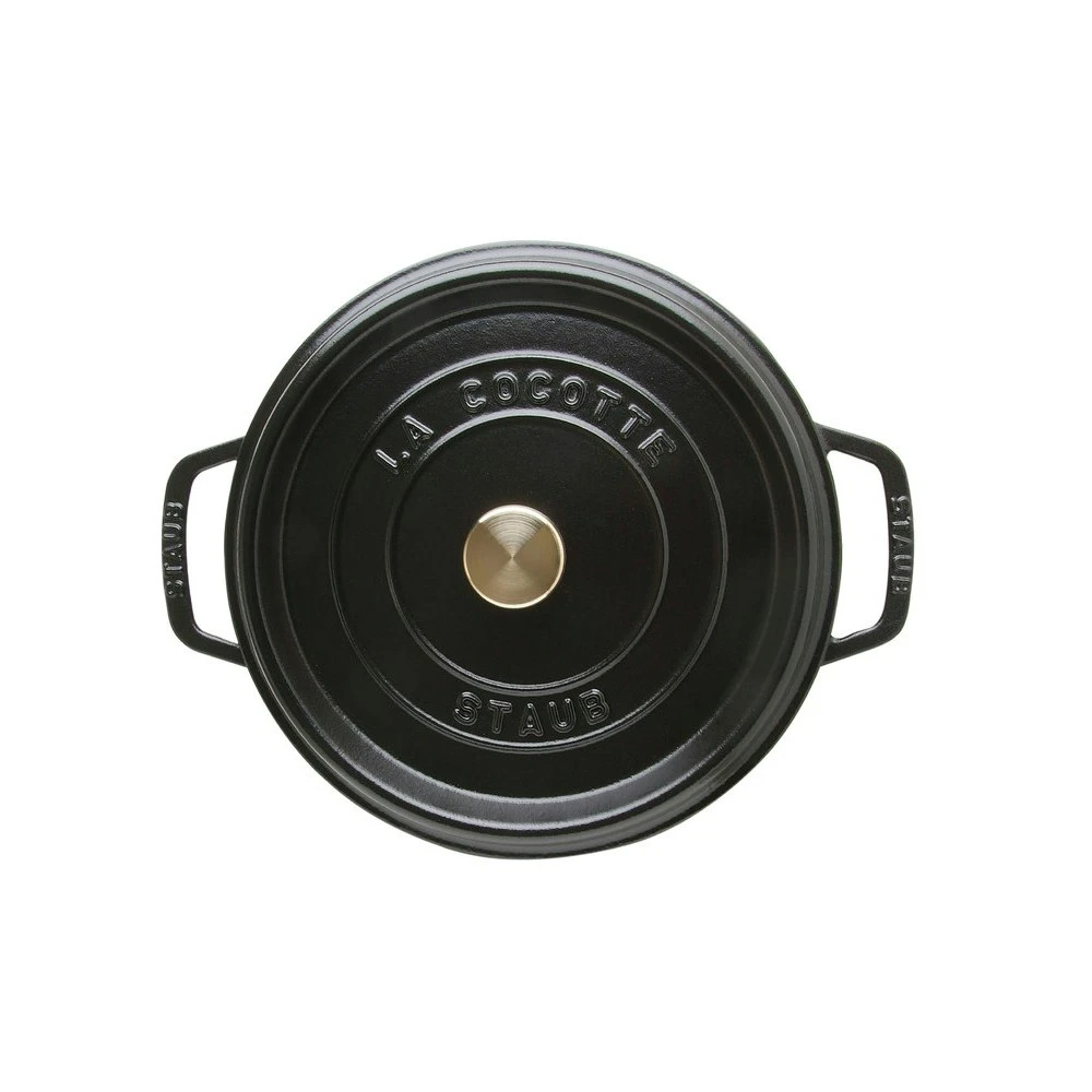 Staub Runde Kochtopf Aus Gusseisen 3,8 L, Grün 6 Staub Runde Kochtopf Aus Gusseisen 3,8 L, Grün – Bild 4