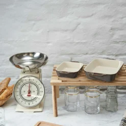 Staub Ofenform 2 Teile, Grau 5 Staub Ofenform 2 Teile, Grau -Deutschland Koch Magier Verkaufs-Shop staub set med ivory white rekt ugnsformar 2st 4