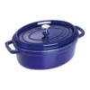 Staub Oval Cocotte 29 Cm 4,2 L, Dark Blue -Deutschland Koch Magier Verkaufs-Shop staub staub oval cocotte dark blue 1