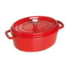 Staub Oval Cocotte 29 Cm 4,2 L, Red -Deutschland Koch Magier Verkaufs-Shop staub staub oval cocotte red 1