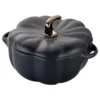 Staub Petite Pumpkin Cocotte Black, 0.7 L -Deutschland Koch Magier Verkaufs-Shop staub staub petite pumpkin cocotte 4