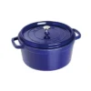 Staub Runde Kochtopf Aus Gusseisen 8,35 L, Dunkelblau -Deutschland Koch Magier Verkaufs-Shop staub staub round cocotte dark blue 5