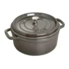 Staub Round Cocotte 26 Cm 5,2 L, Grey 1 Staub Round Cocotte 26 Cm 5,2 L, Grey -Deutschland Koch Magier Verkaufs-Shop staub staub round cocotte grey 2
