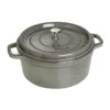 Staub Round Cocotte 28 Cm 6,7 L, Grey 1 Staub Round Cocotte 28 Cm 6,7 L, Grey -Deutschland Koch Magier Verkaufs-Shop staub staub round cocotte grey 3